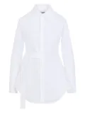 Jean Paul Gaultier belted shirt - White