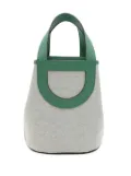 Hermès Pre-Owned 2024 Toile and Swift In the Loop 18 handbag - Grey