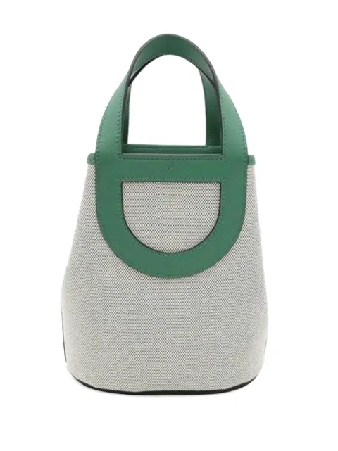 Hermès Pre-Owned 2024 Toile and Swift In the Loop 18 handbag