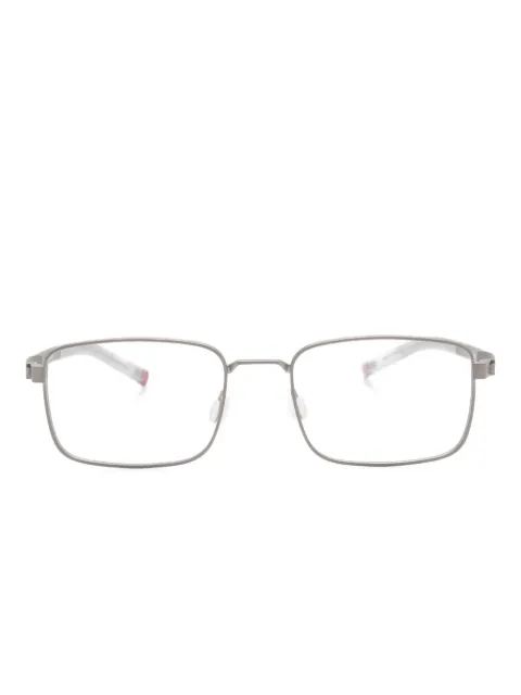 TAG Heuer rectangle-frame glasses