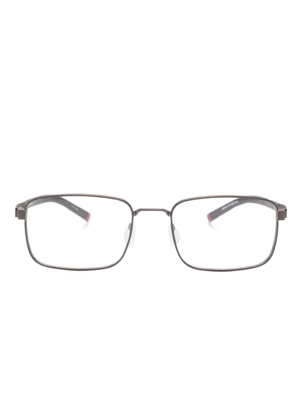 Tag Heuer Eyewear rectangle-frame glasses - Grigio