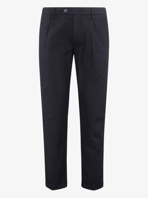 Re-Hash pantalones rectos de algodón