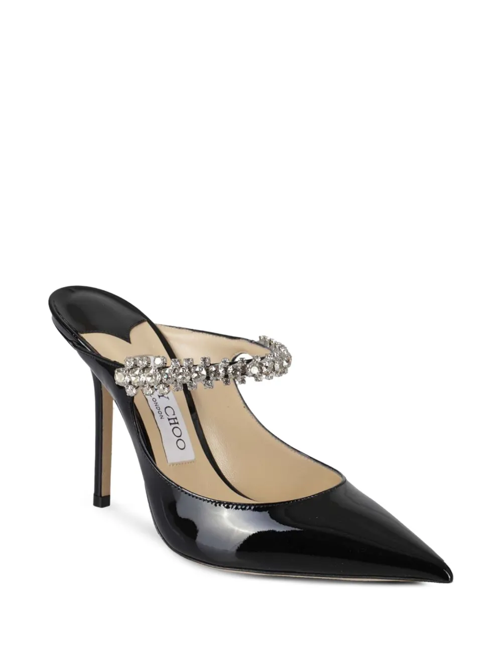 Jimmy Choo 100mm Bing crystal-embellished mules | Mules con tacón | Image 2