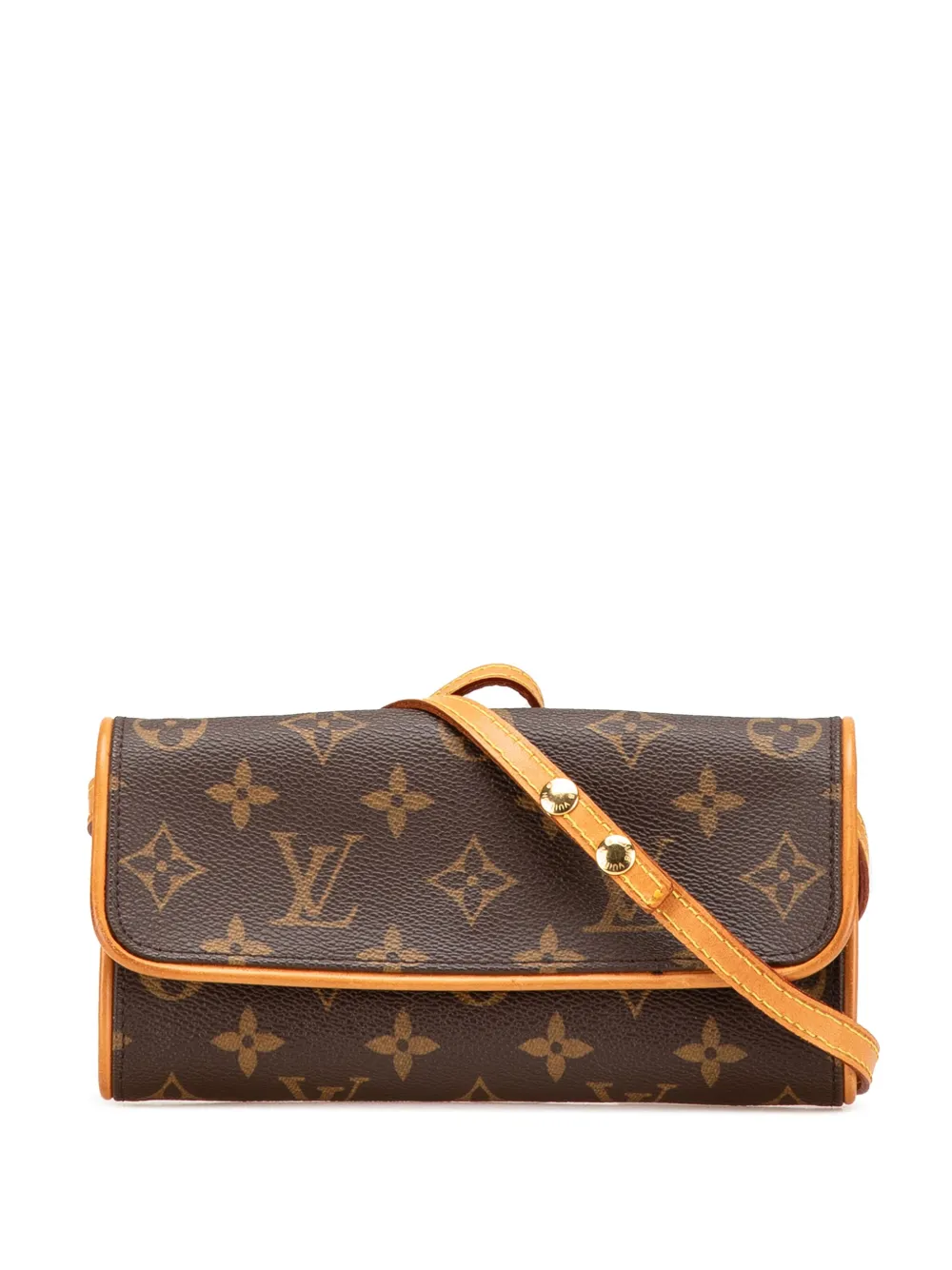 Louis Vuitton Pre-Owned bolsa crossbody Monogram Pochette Twin PM 1999 | marrón | Image 1