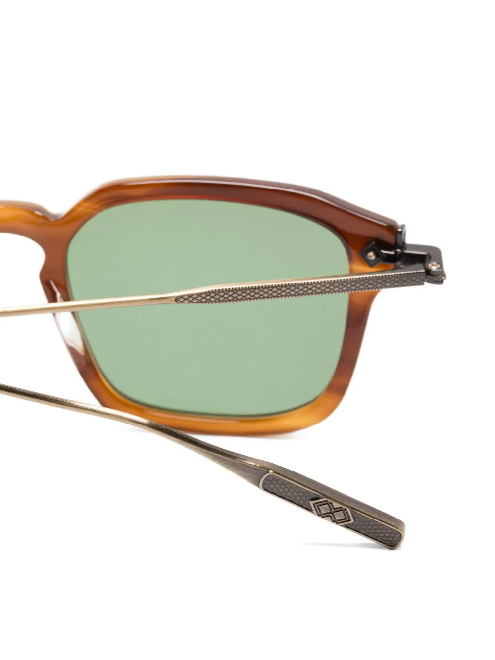 Barton Perreira Nolan square sunglasses Bruin