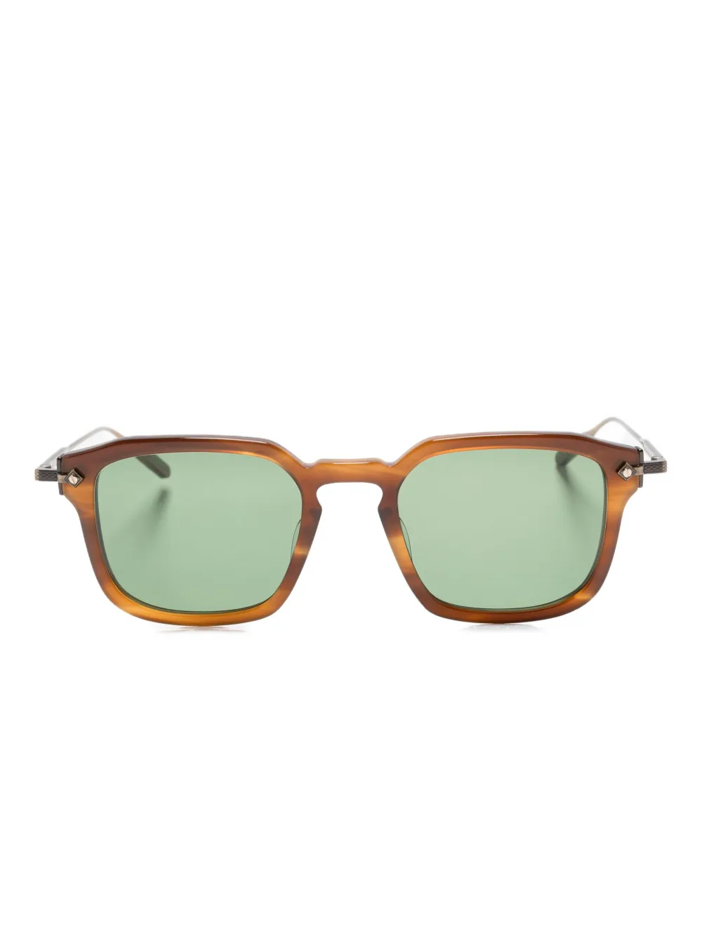 Barton Perreira Nolan square sunglasses Bruin