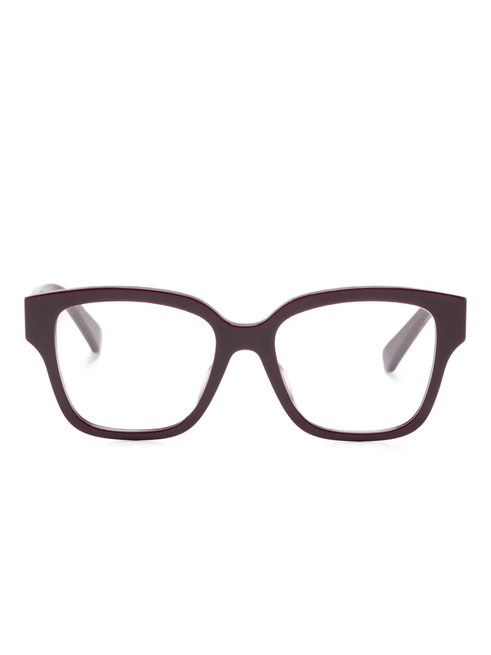 Bvlgari Tubogas square-frame glasses | Purple | Image 1
