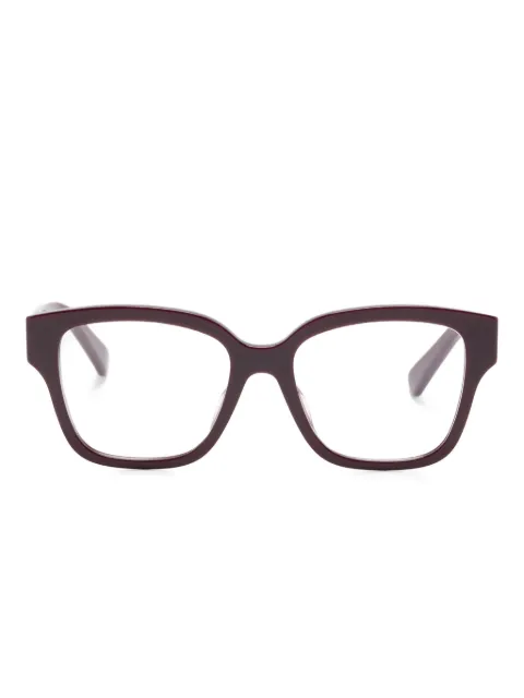 Bvlgari Tubogas rectangle-frame glasses