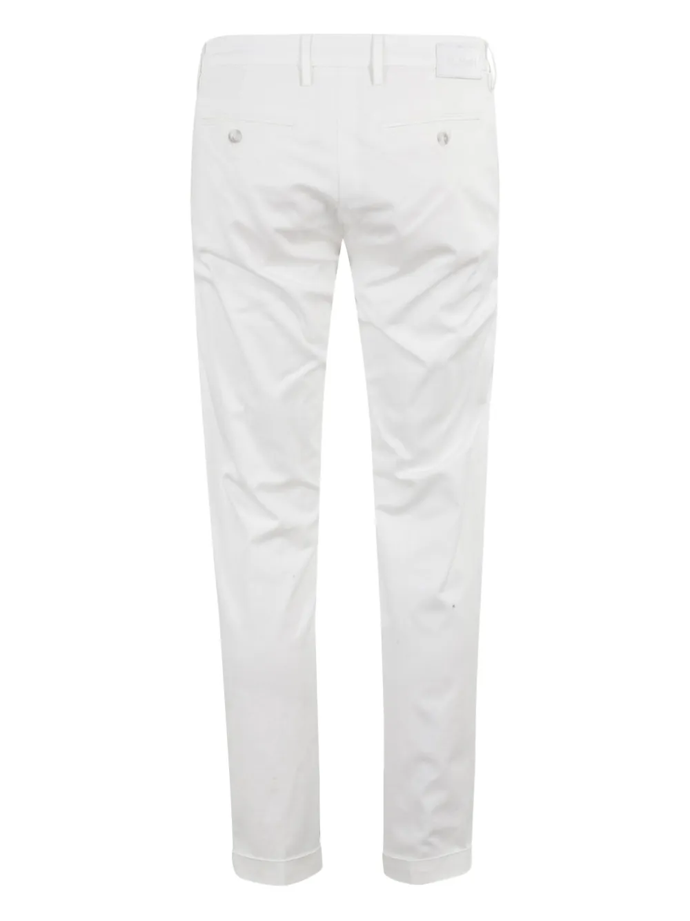 Re-Hash turn-up hem chinos - Wit