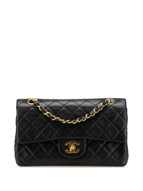 CHANEL Pre-Owned شنطة كتف 'كلاسيك' جلد صغيرة بقلابين 1989-1991