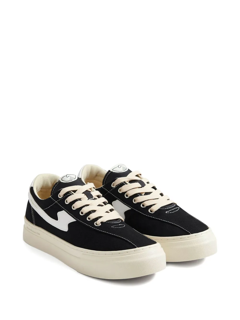 Stepney Workers Club S-Strike panelled low-top sneakers Black