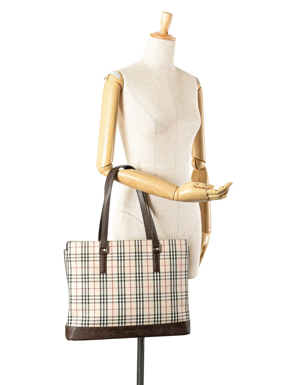 Burberry Pre-Owned 2000-2017 House Check Canvas tote bag | Pre-Owned | Image 2