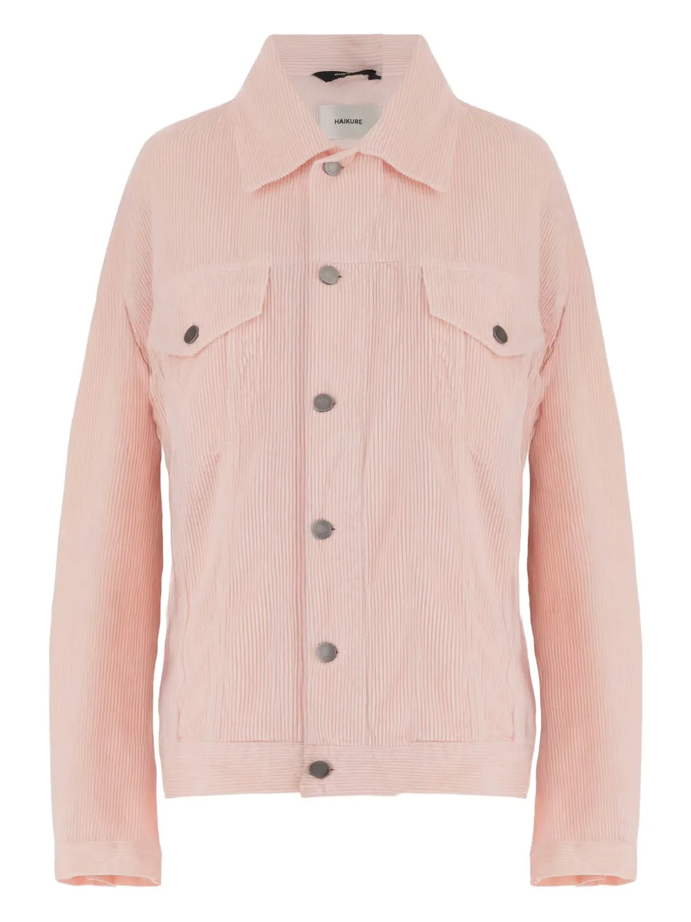corduroy button-up jacket