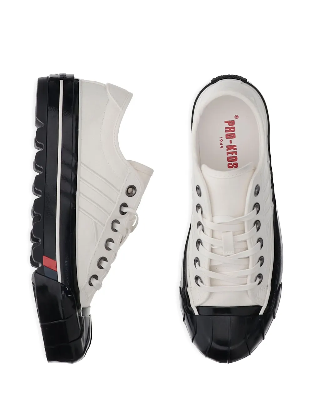 Pro-Keds rubber toe-cap sneakers White