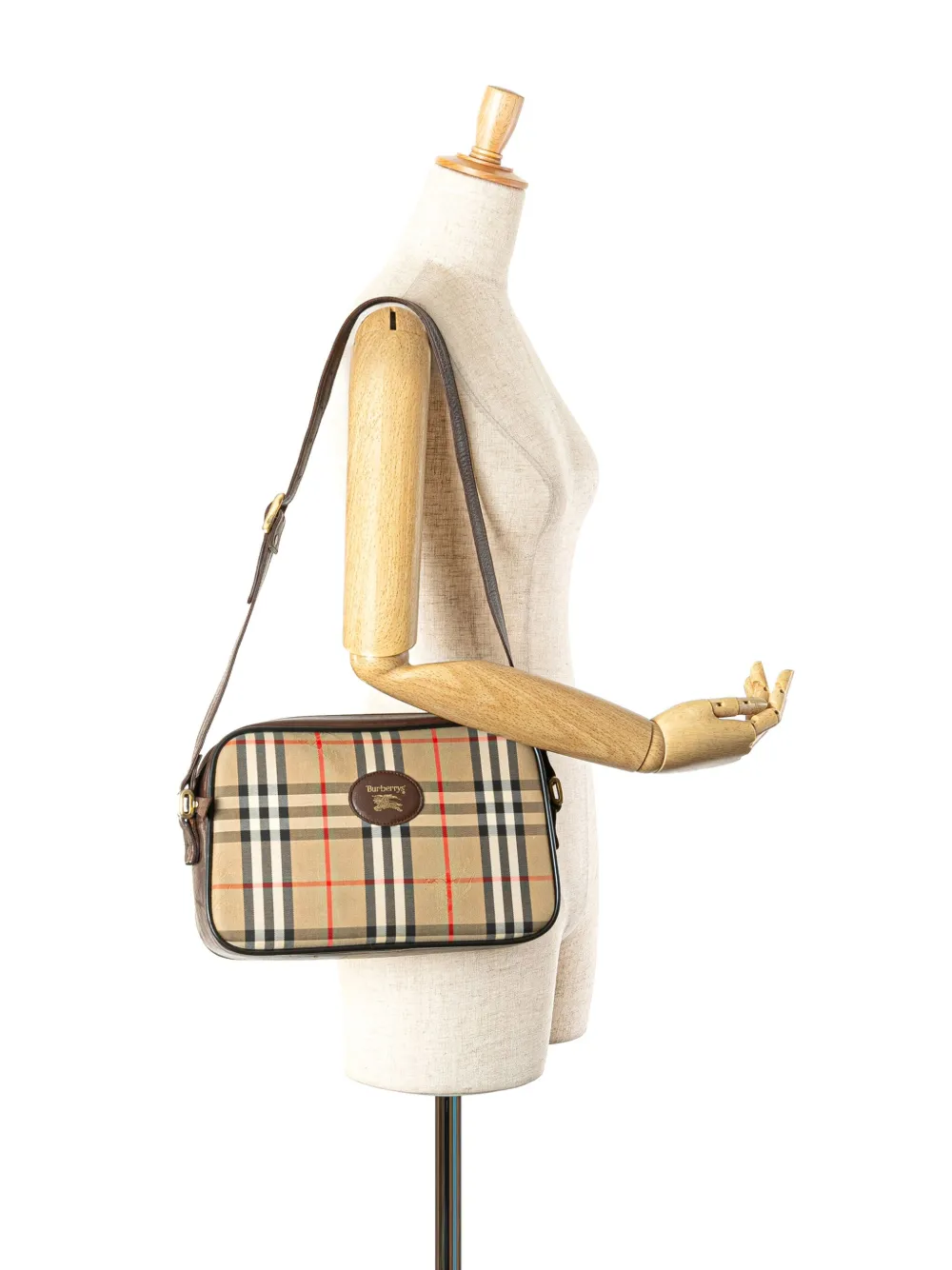 Burberry Pre-Owned 20th Century Haymarket Check Canvas shoulder bag | Pre-Owned | Image 2