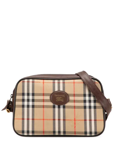 Burberry Pre-Owned 20th Century Haymarket Check Canvas shoulder bag