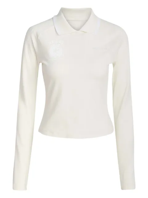 adidas long sleeve polo top