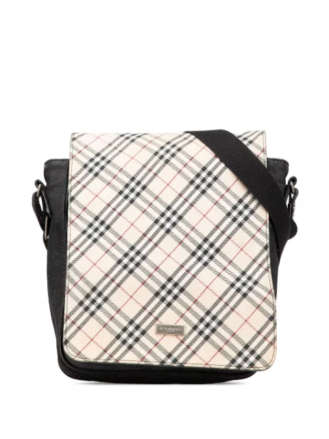 Burberry Pre-Owned 2000-2017 Nova Check Canvas and Denim crossbody bag