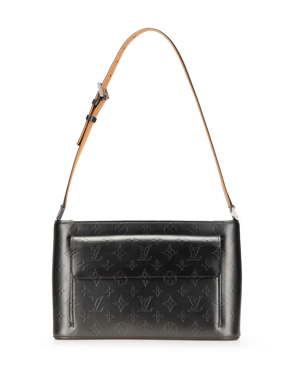 Louis Vuitton Pre-Owned 2002 Monogram Mat Alston shoulder bag - グレー Louis Vuitton Pre-Owned 2002 Monogram Mat Alston shoulder bag - グレー