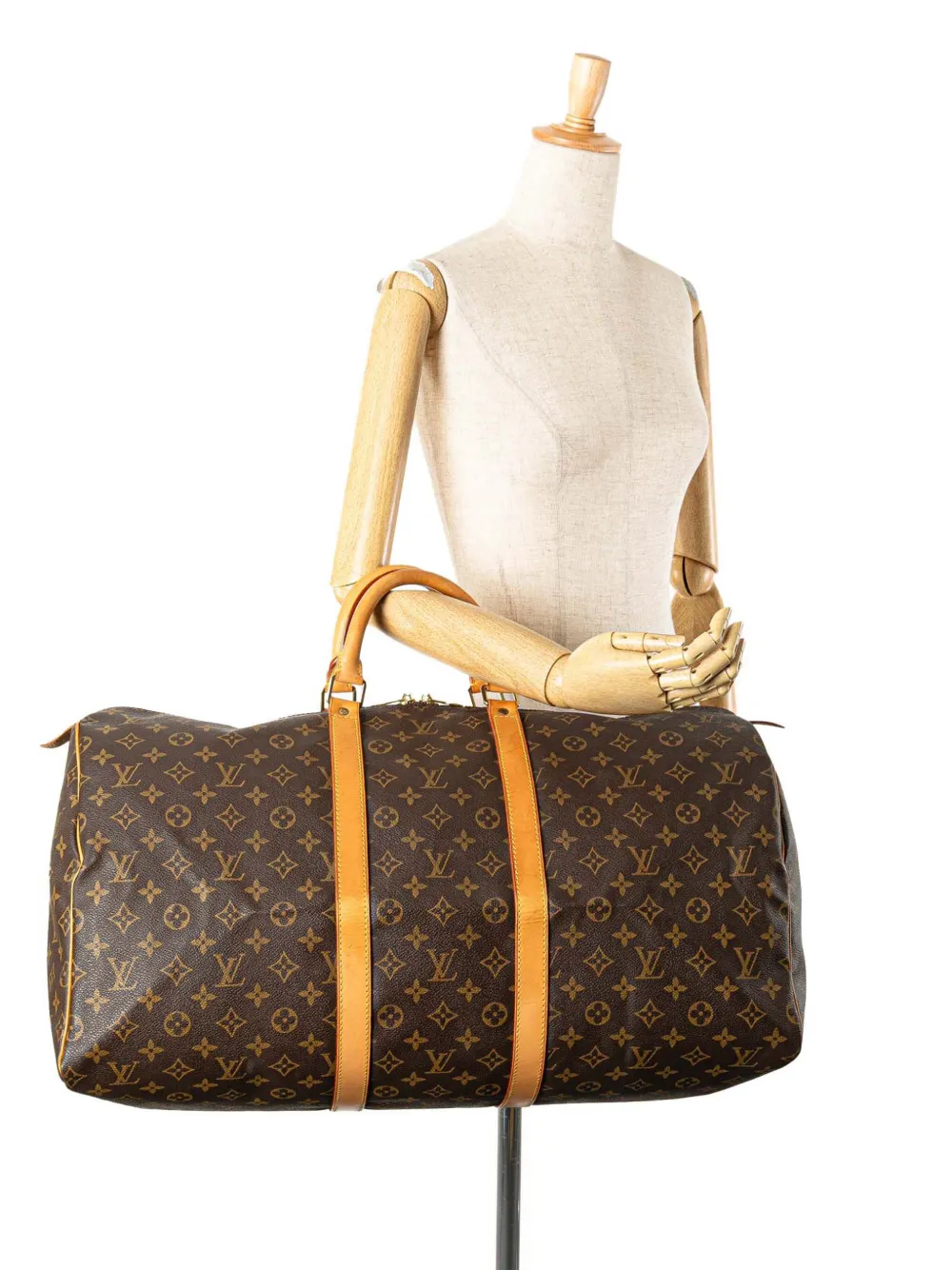 Louis Vuitton Pre-Owned 1997 Monogram Keepall 55 travel bag | Pre-owned | Image 2