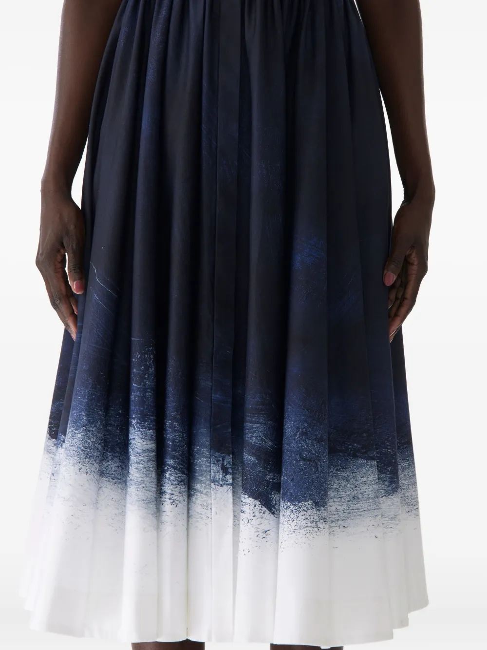 Jason Wu Collection printed shirt dress Blauw