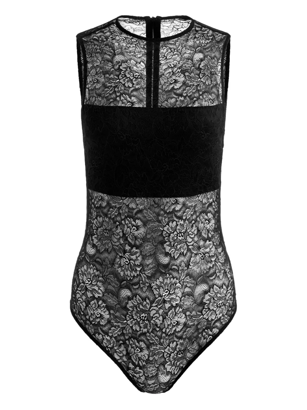 floral-lace bodysuit