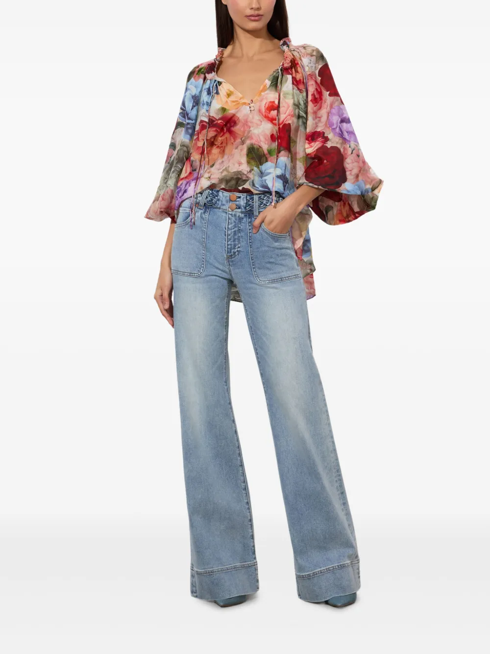 alice + olivia ruffled blouse | Blouses | Image 2