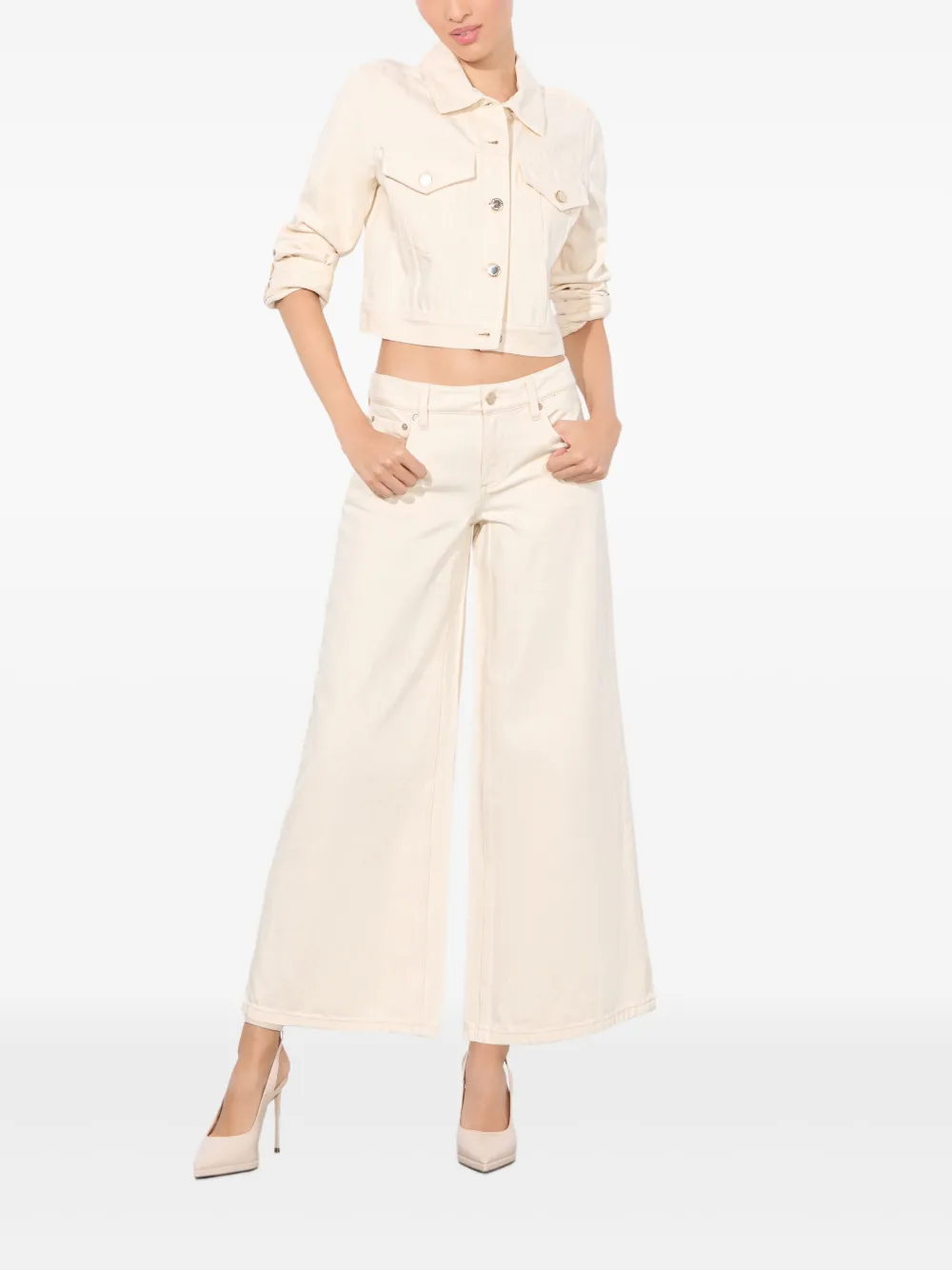 alice + olivia Weezy jeans | Wide-Leg Jeans | Image 2
