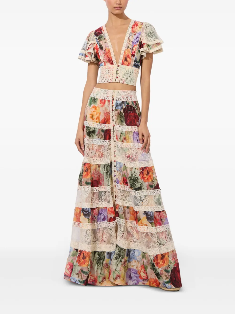 alice + olivia Keeley floral-print blouse | Blouses | Image 2