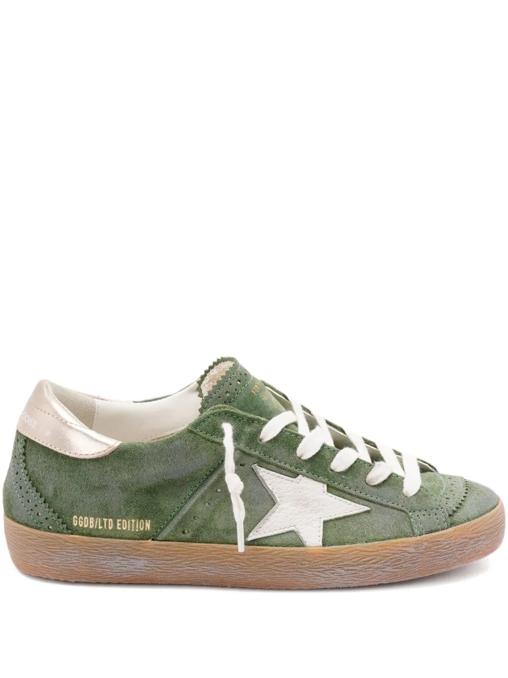 Golden Goose Super-Star suede sneakers - グリーン Golden Goose Super-Star suede sneakers - グリーン