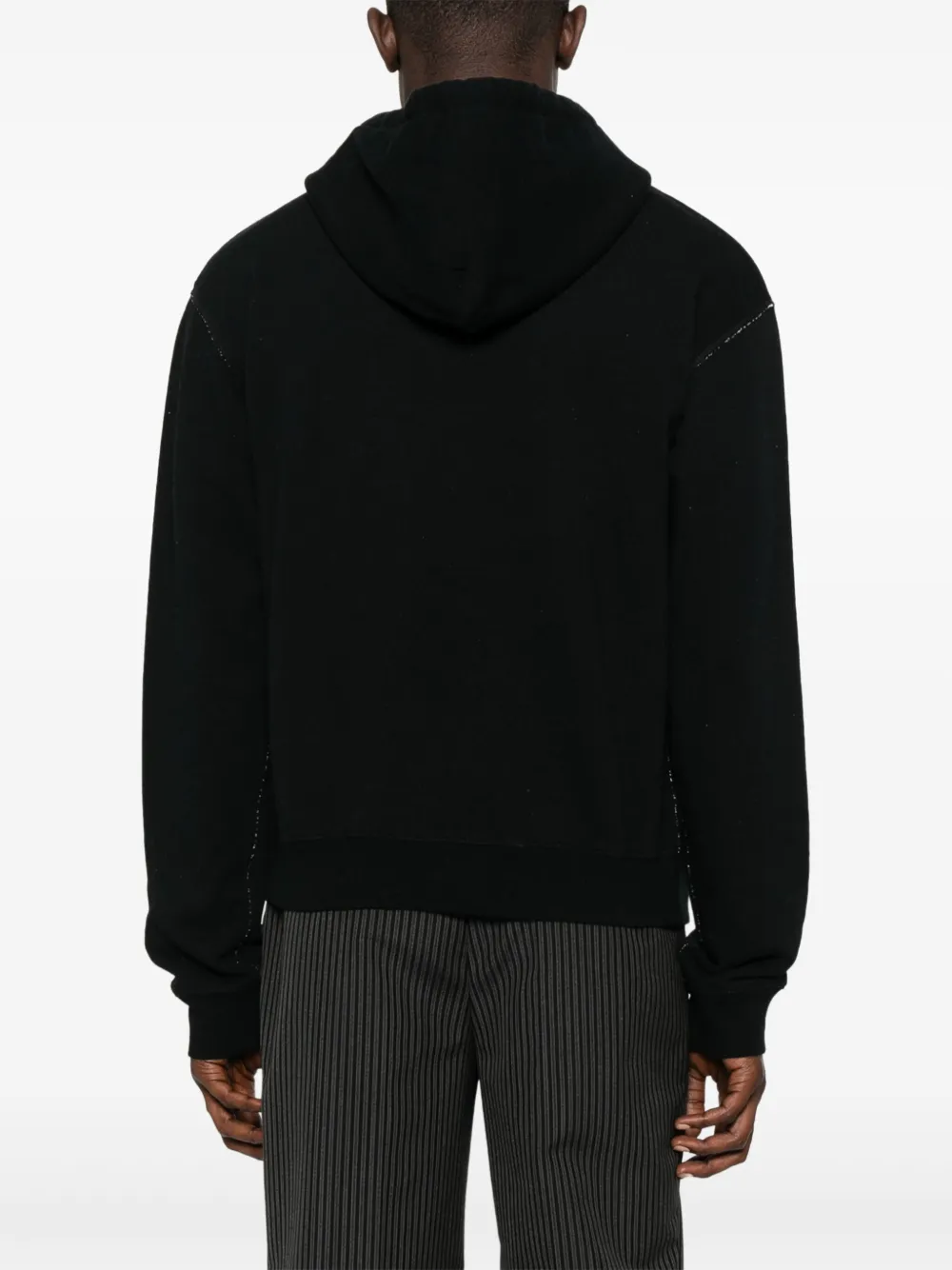 Valentino Garavani logo-print hoodie Zwart