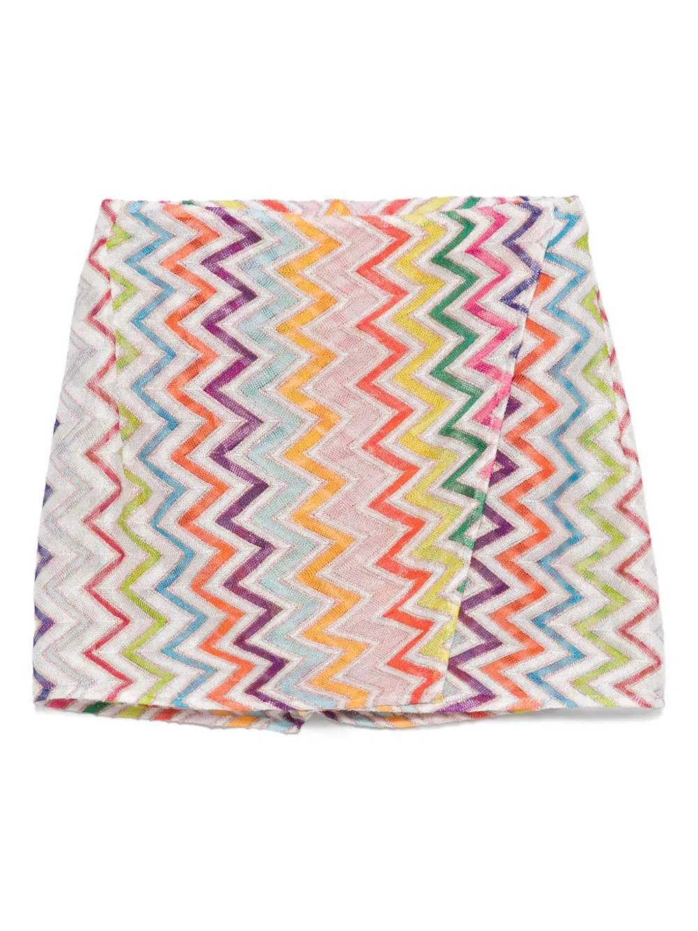 Missoni Zigzag-pattern shorts | White | Image 1