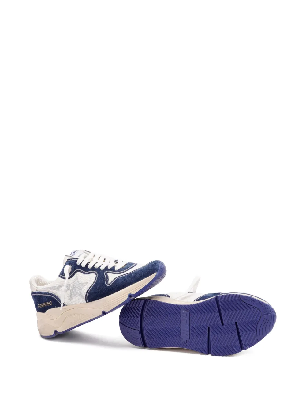 Golden Goose Running Sole Mesh-panel Sneakers
