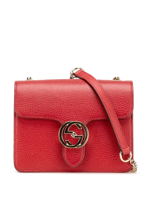 Gucci Pre-Owned 2016-2025 Small Dollar Calfskin Interlocking G crossbody bag