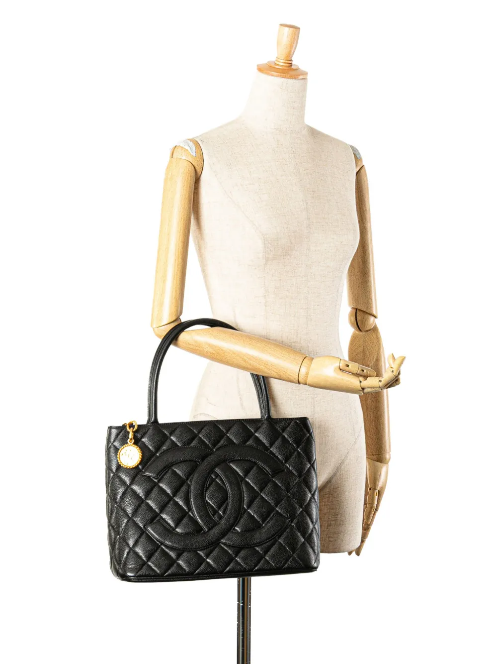 CHANEL Pre-Owned sac à main Caviar Medallion (2000-2002) | Pre-owned | Image 2