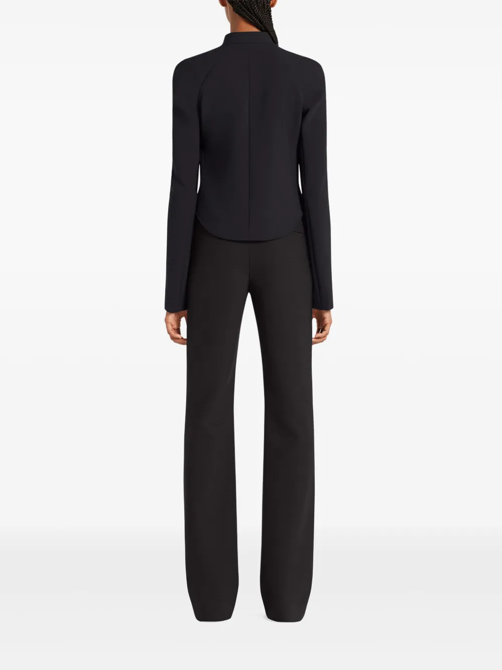 Courrèges Cropped blazer Zwart