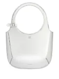 Courrèges metallic shoulder bag - Grey