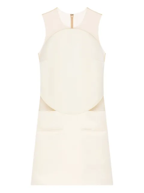 Courrèges robe sans manches à découpes
