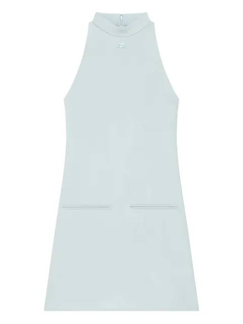 Courrèges high-neck pocket dress