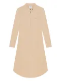 Courrèges zippered-collar dress - Neutrals