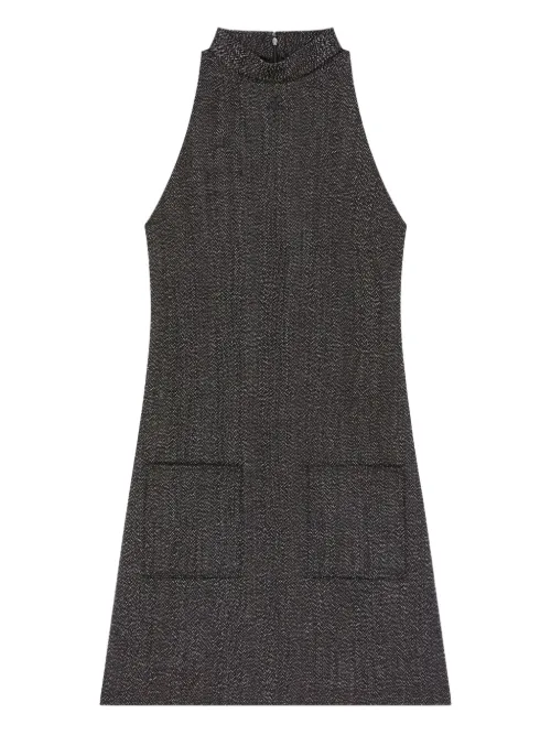 Robe sans manches à col montant - Courrèges - Modalova