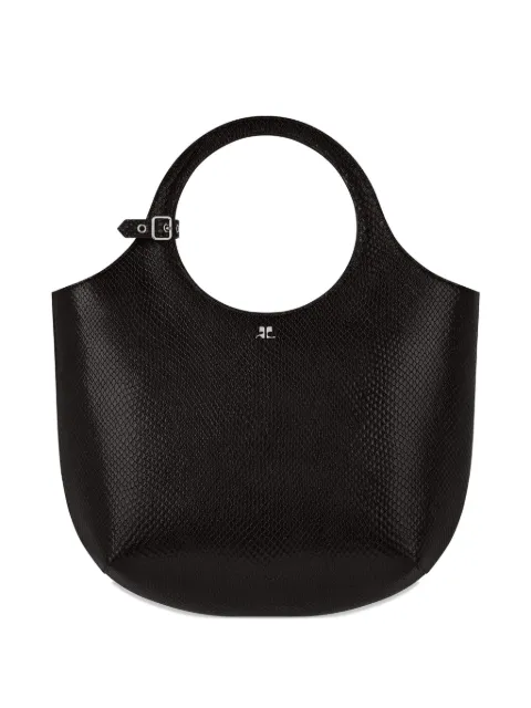 Courrèges medium Holy leather tote bag