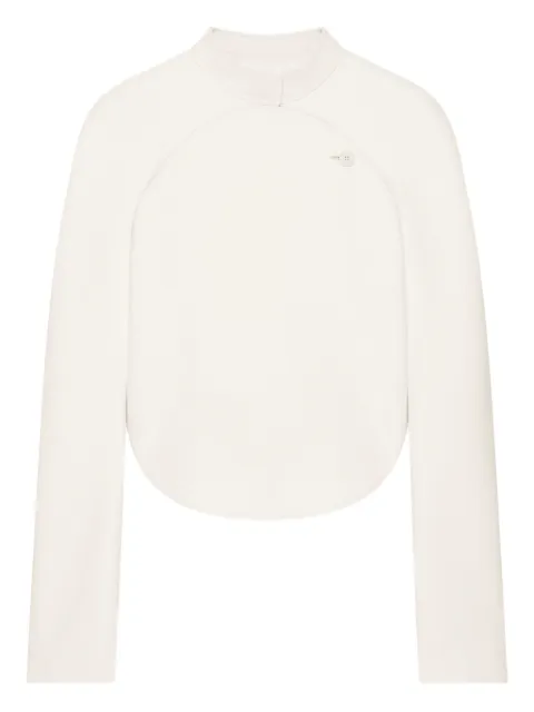 Courrèges Circle asymmetrical jacket