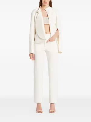 アウターその他 COURREGES Woman Blazer Grey 323CVE054WO0073 9020 Courrèges Blazers for Women - Shop on FARFETCH