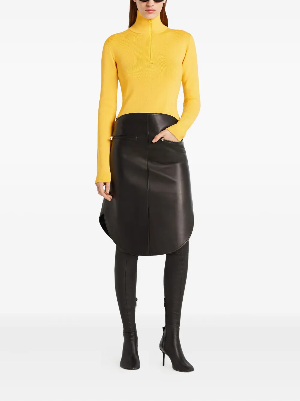 Courrèges high-neck long-sleeve T-shirt | T-Shirts & Jersey Shirts | Image 2