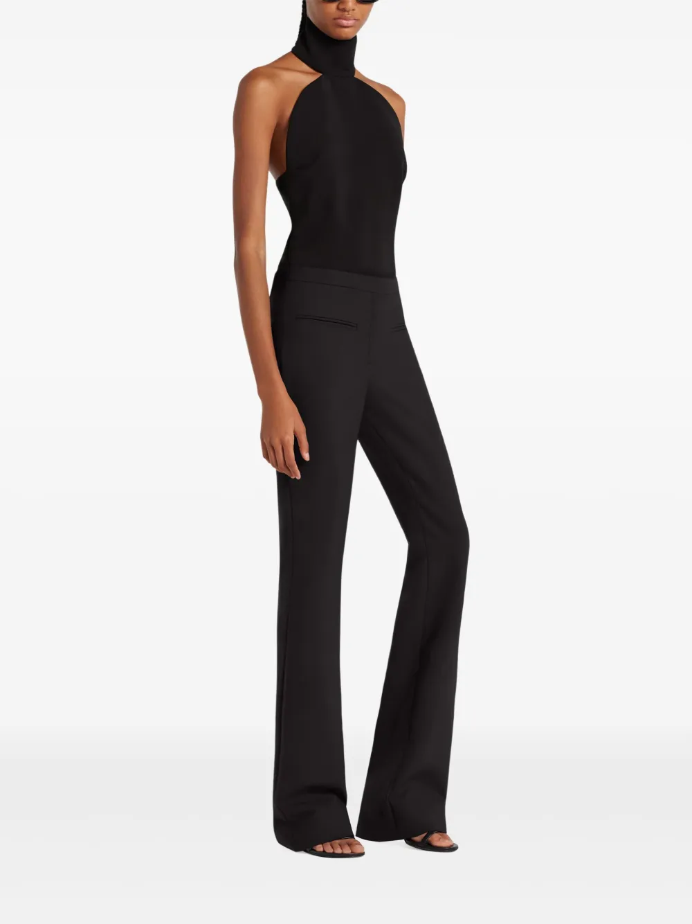 Courrèges Mouwloze top Zwart