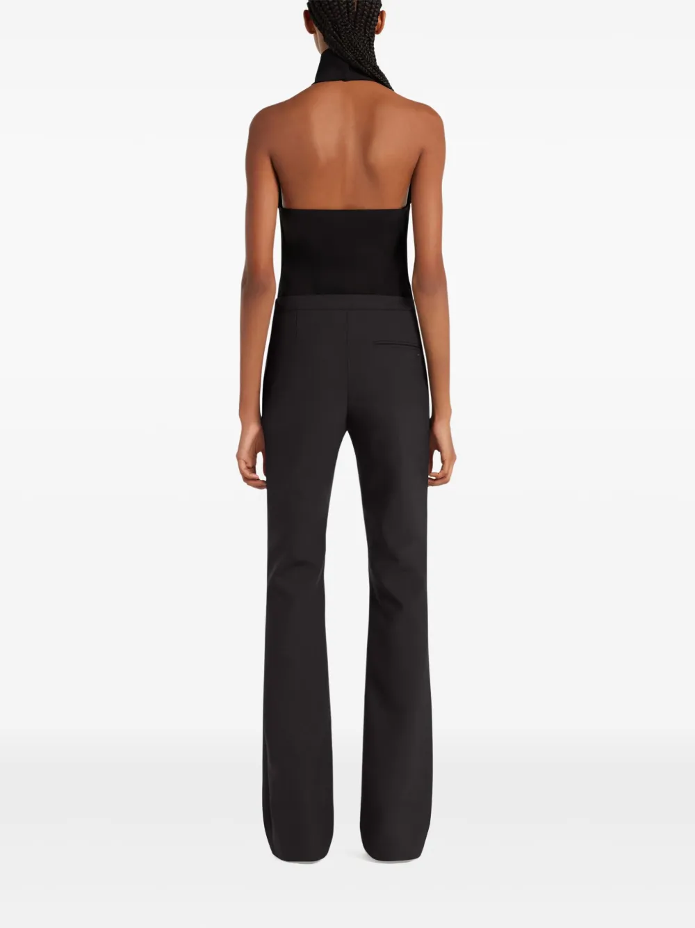 Courrèges Mouwloze top Zwart