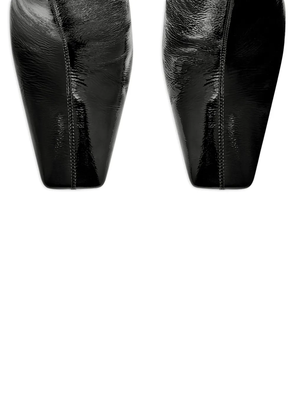 Courrèges block-heeled knee-high boots Black