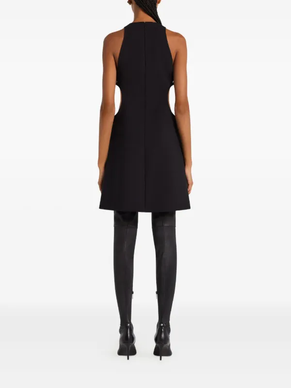 Courrèges ノースリーブドレス 黒 Courrèges カットアウト ノースリーブ ドレス | ブラック | FARFETCH JP