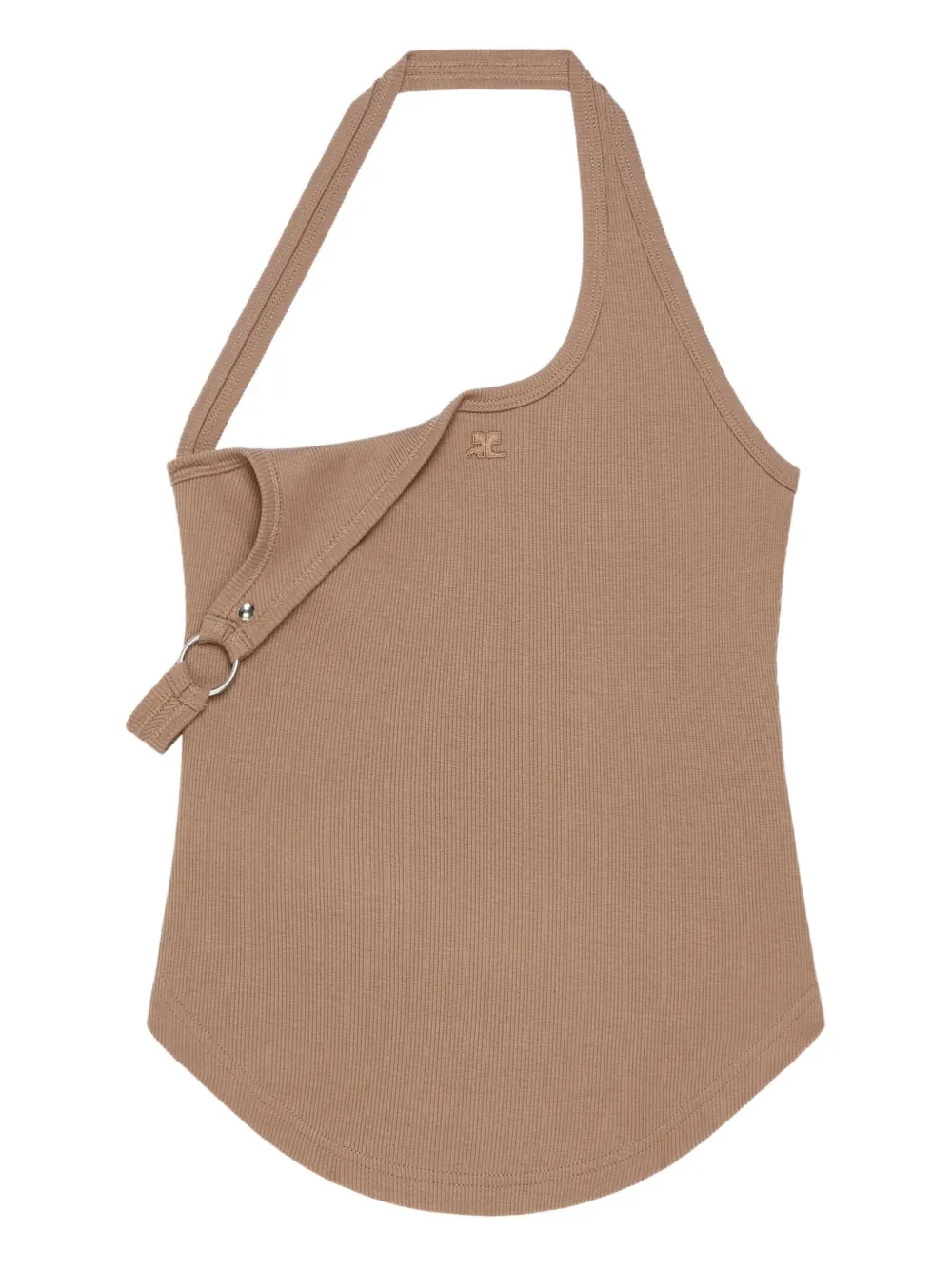 Courrèges asymmetric top Beige